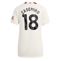 Dres Manchester United Casemiro #18 Rezervni za Žensko 2023-24 Kratak Rukav